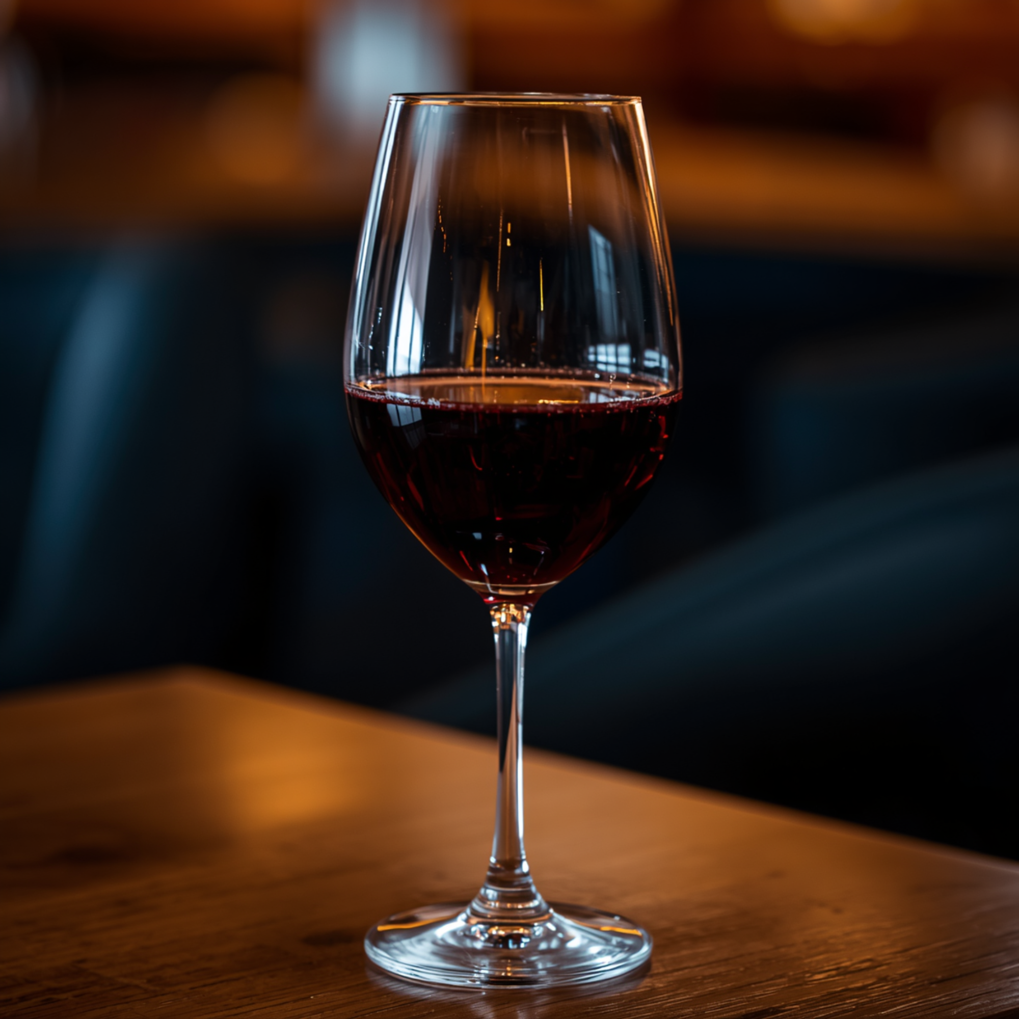 Glas Rotwein
