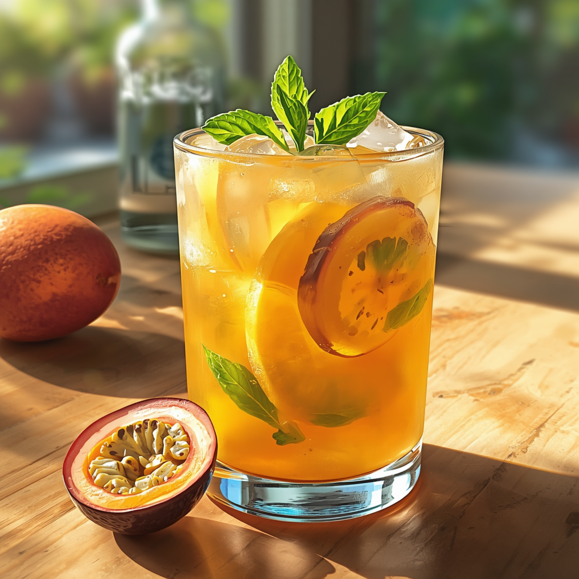 Homemade IceTea Mango Maracuja